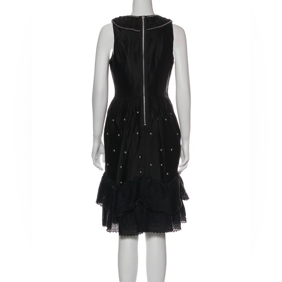 Manoush Silk 30’s Vibe Midi Length Dress. Size 8. Extremely Rare Find 🤩 - Picture 3 of 5